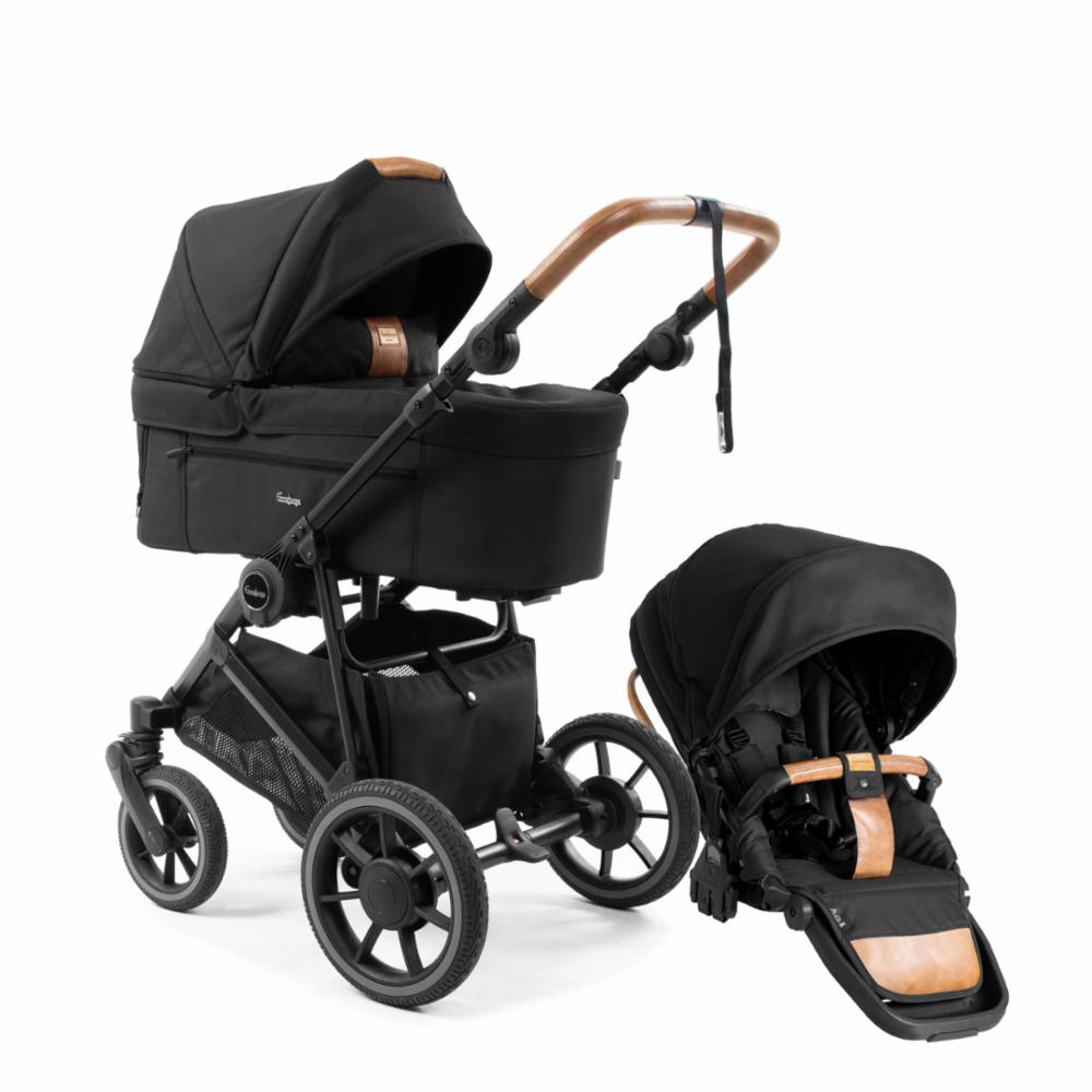 Emmaljunga Super Sonic Yhdistelmävaunut - Outdoor Black