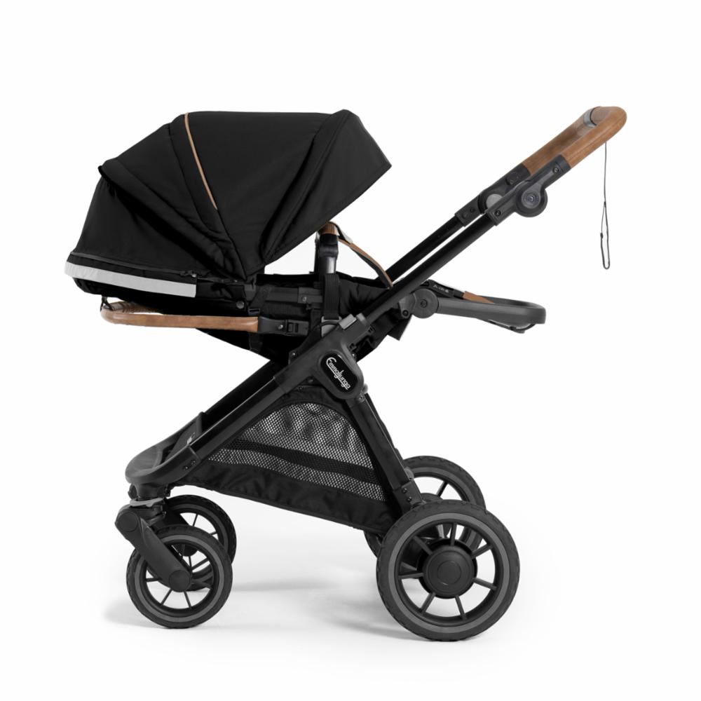 Emmaljunga Sento Ratasistuin Ergo+ - Outdoor Black