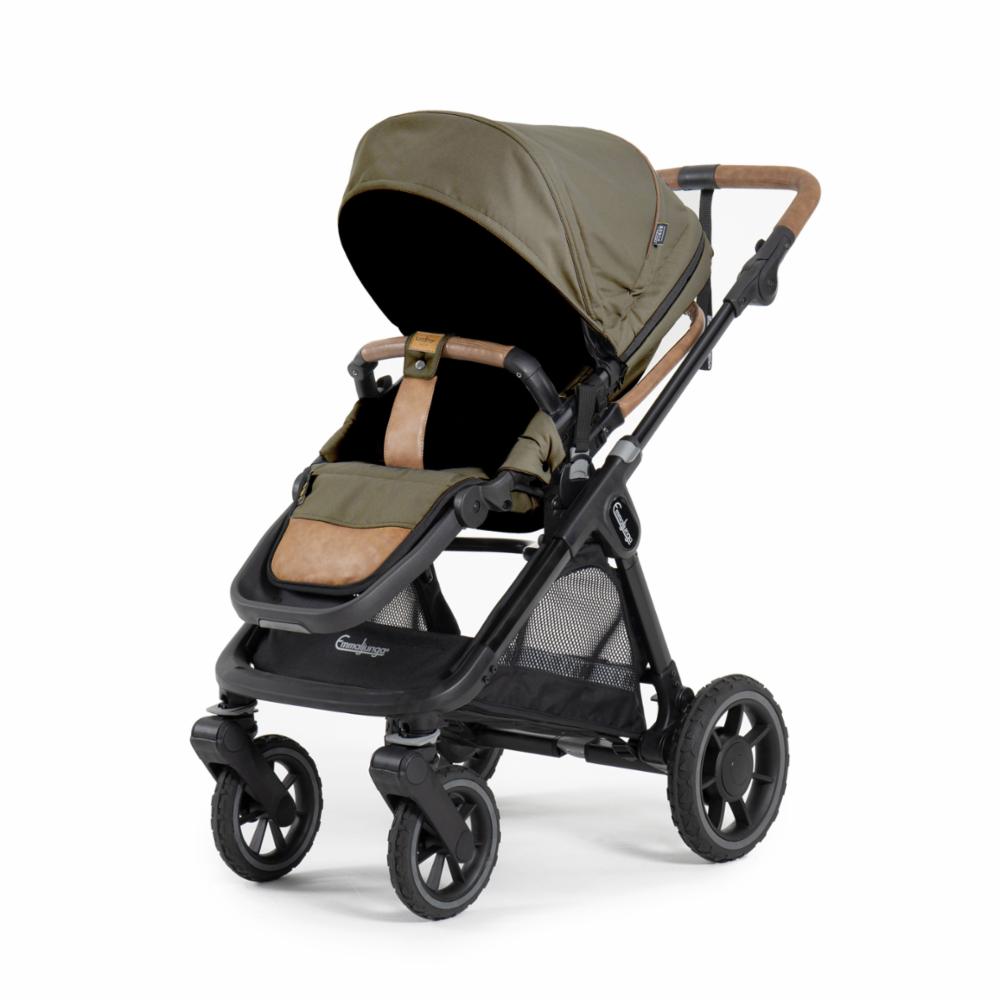 Emmaljunga Sento Ratasistuin Ergo+ - Outdoor Olive