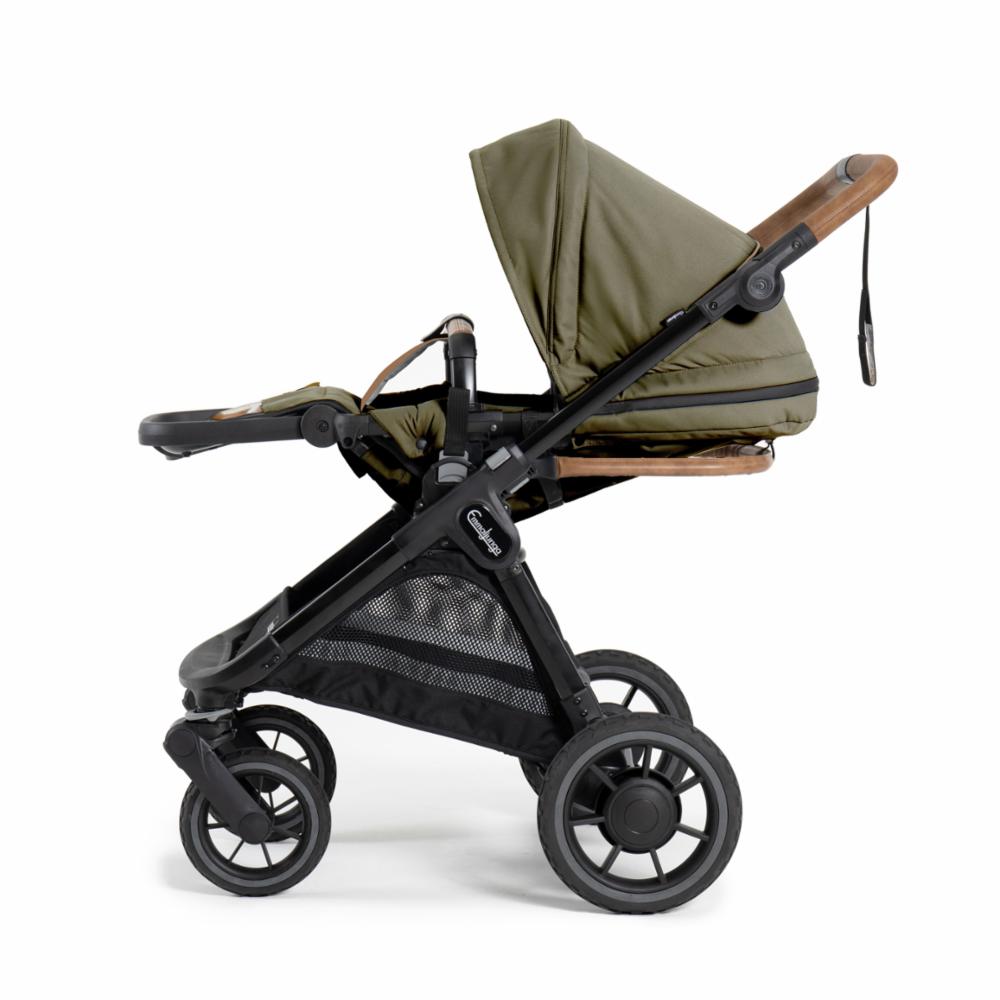 Emmaljunga Sento Ratasistuin Ergo+ - Outdoor Olive