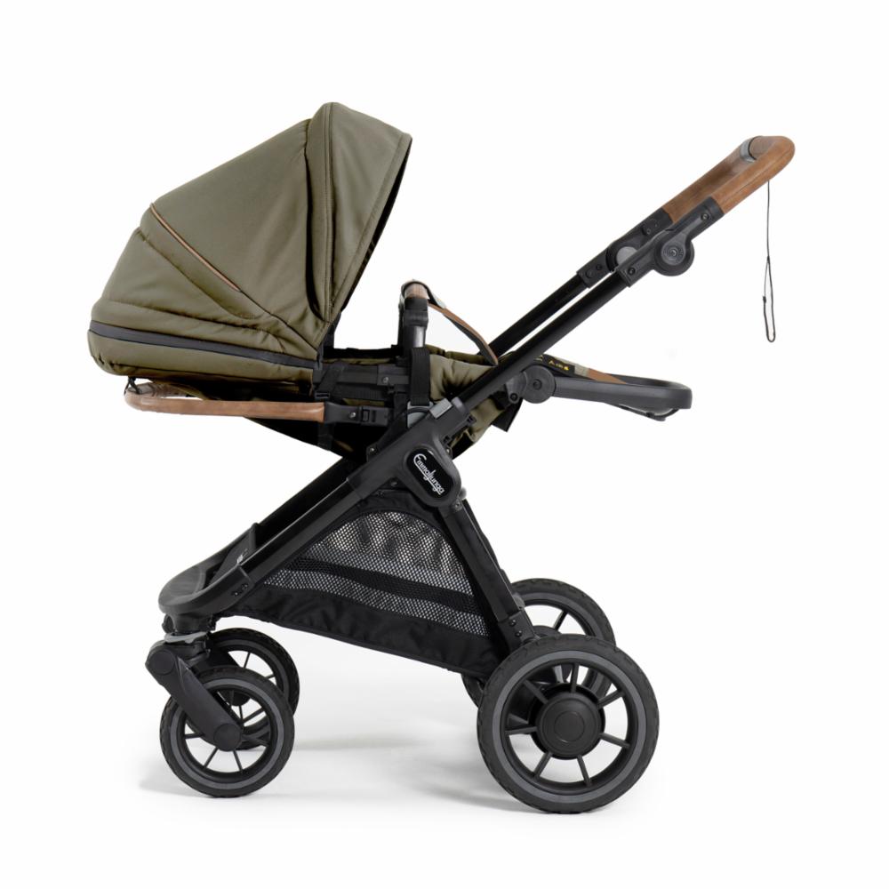 Emmaljunga Sento Ratasistuin Ergo+ - Outdoor Olive