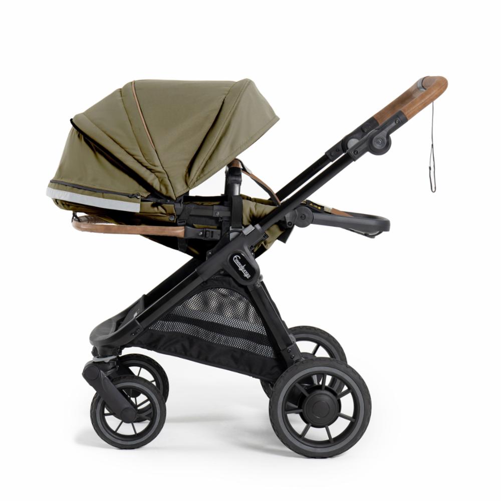 Emmaljunga Sento Ratasistuin Ergo+ - Outdoor Olive