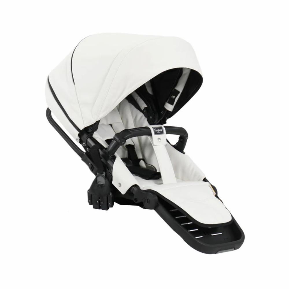 Emmaljunga Seat Ergo + LUX - White Leath.