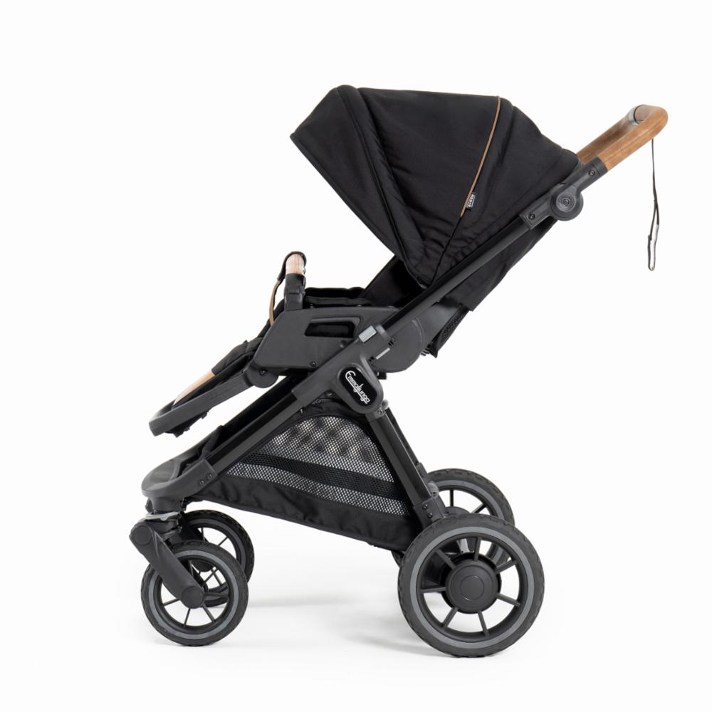 Emmaljunga Sento Ratasistuin Flat+ - Outdoor Black