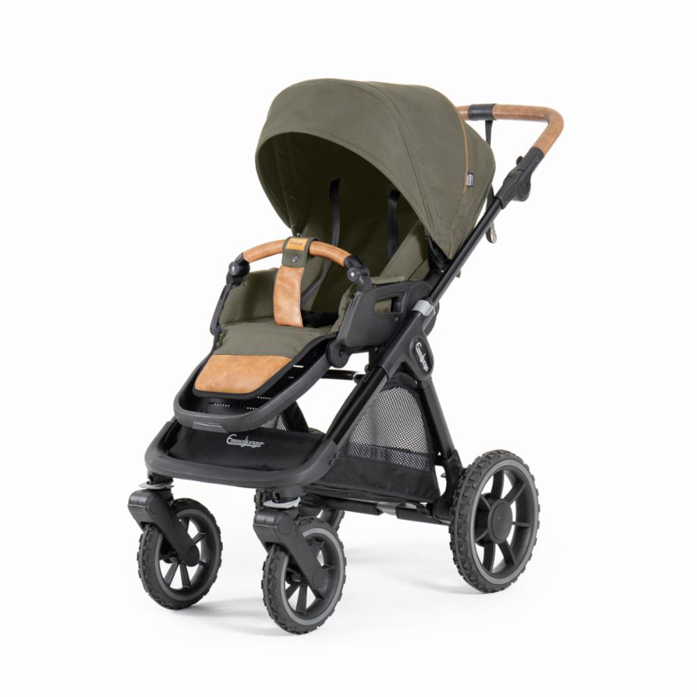 Emmaljunga Seat Flat +, Outdoor Olive