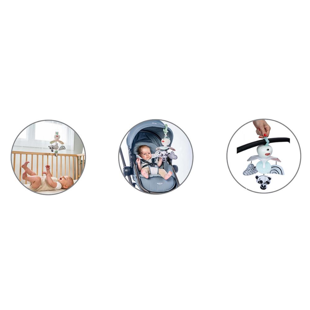 Tiny Love Mobile - Take Along Black&White Decor
