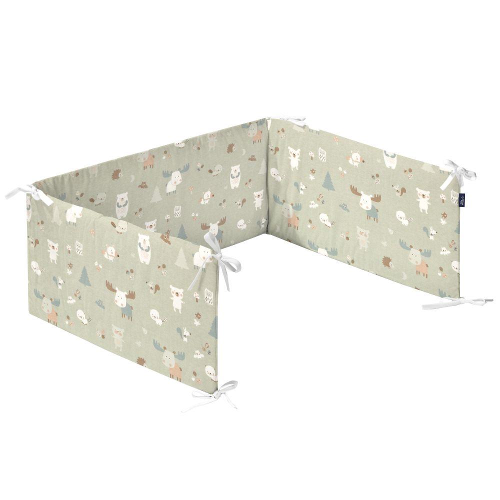 Alvi Reunapehmuste 360x24 cm - Baby Forest vihreä