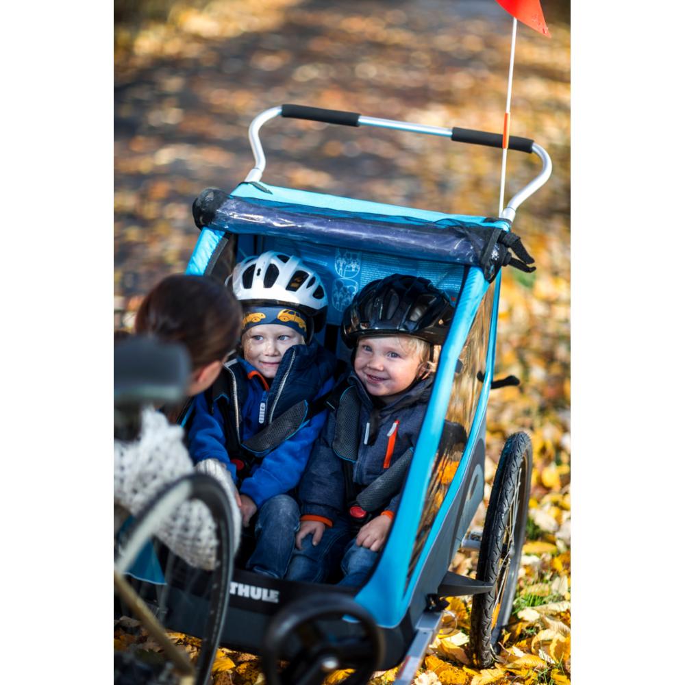 Thule Coaster XT Kahdenistuttava Pyöräkärry - Sininen