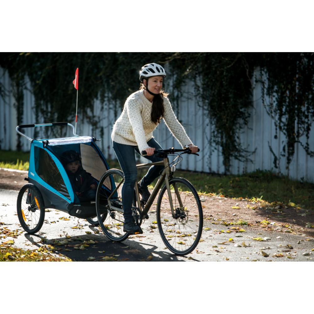 Thule Coaster XT Kahdenistuttava Pyöräkärry - Sininen