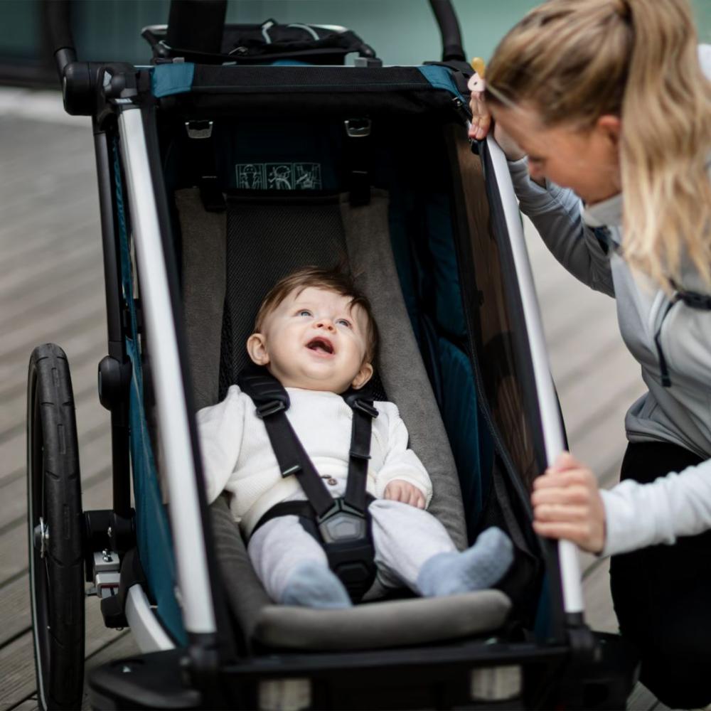 Thule Chariot Vauvan Istuintuki Harmaa
