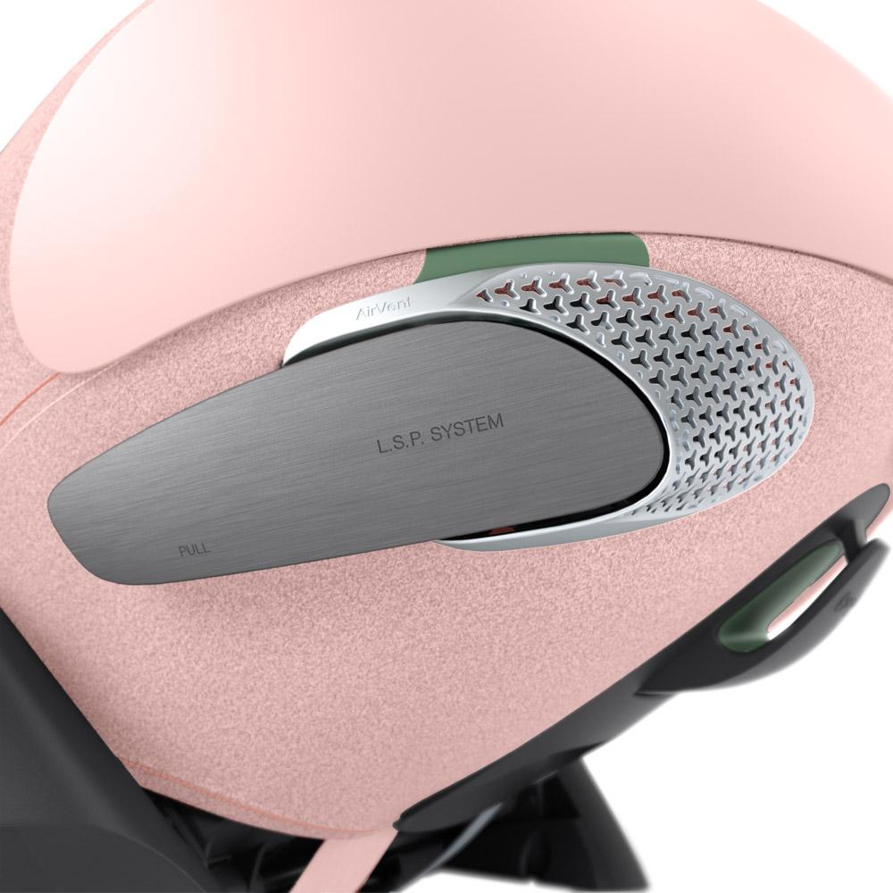 Cybex Cloud T i-Size Plus Turvakaukalo - Peach Pink