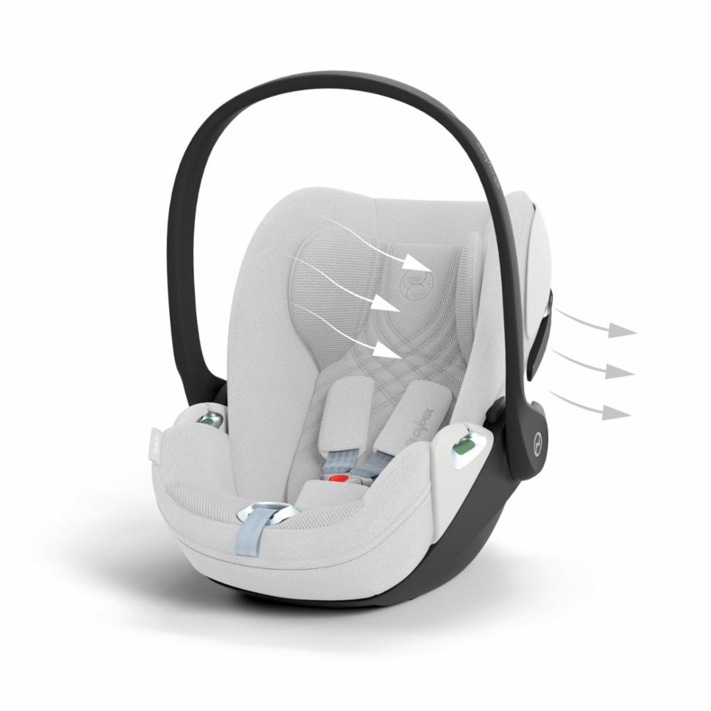 Cybex Cloud T i-Size Plus Turvakaukalo - Platinium White