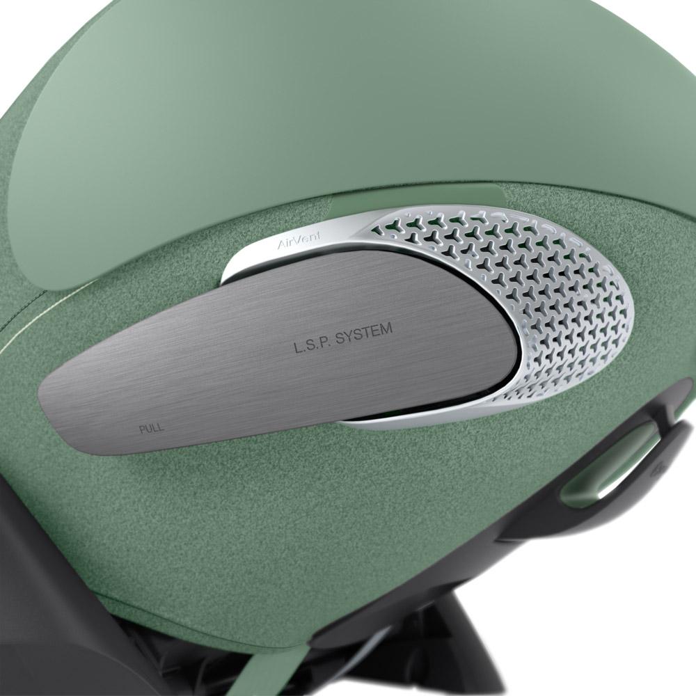 Cybex Cloud T i-Size Plus Turvakaukalo - Leaf Green