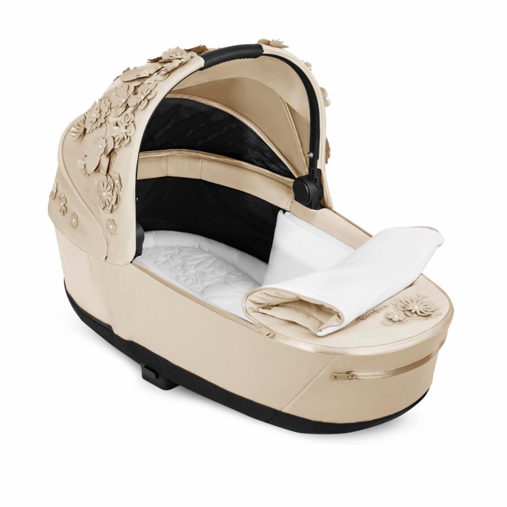 Cybex Priam 4 Carrycot - Simply Flower beige
