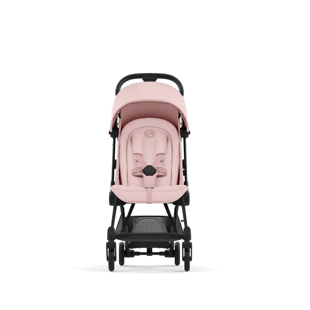 Cybex Coya Matkarattaat - Matt Black/Peach Pink