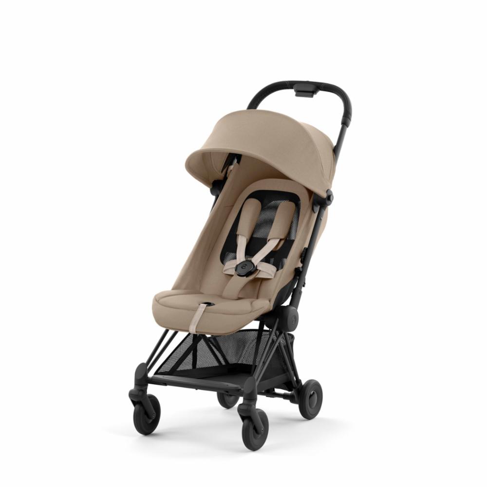 Cybex Coya Matkarattaat - Matt Black/Cozy beige
