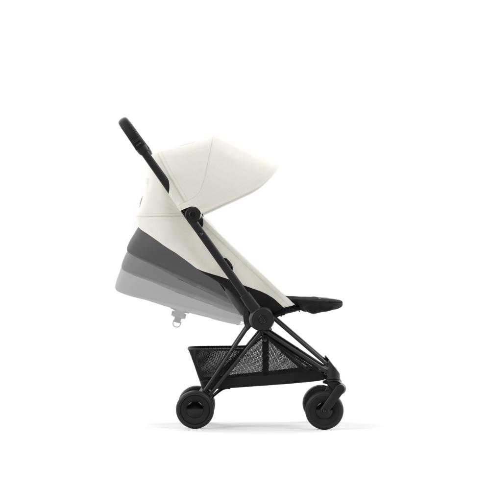 Cybex Coya Matkarattaat - Matt Black/Off White