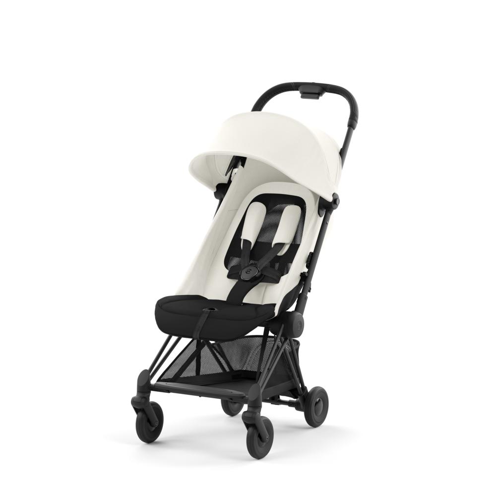 Cybex Coya Matkarattaat - Matt Black/Off White