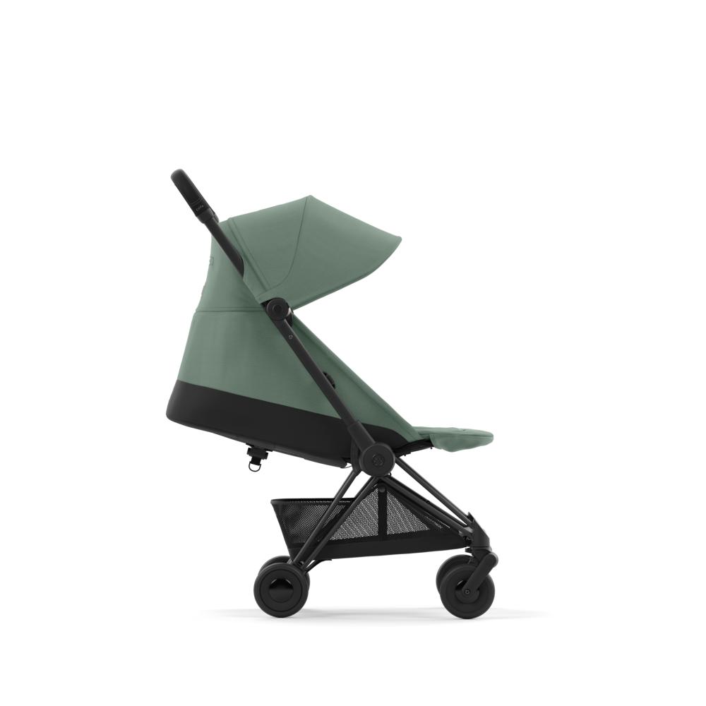 Cybex Coya Matkarattaat - Matt Black/Leaf Green