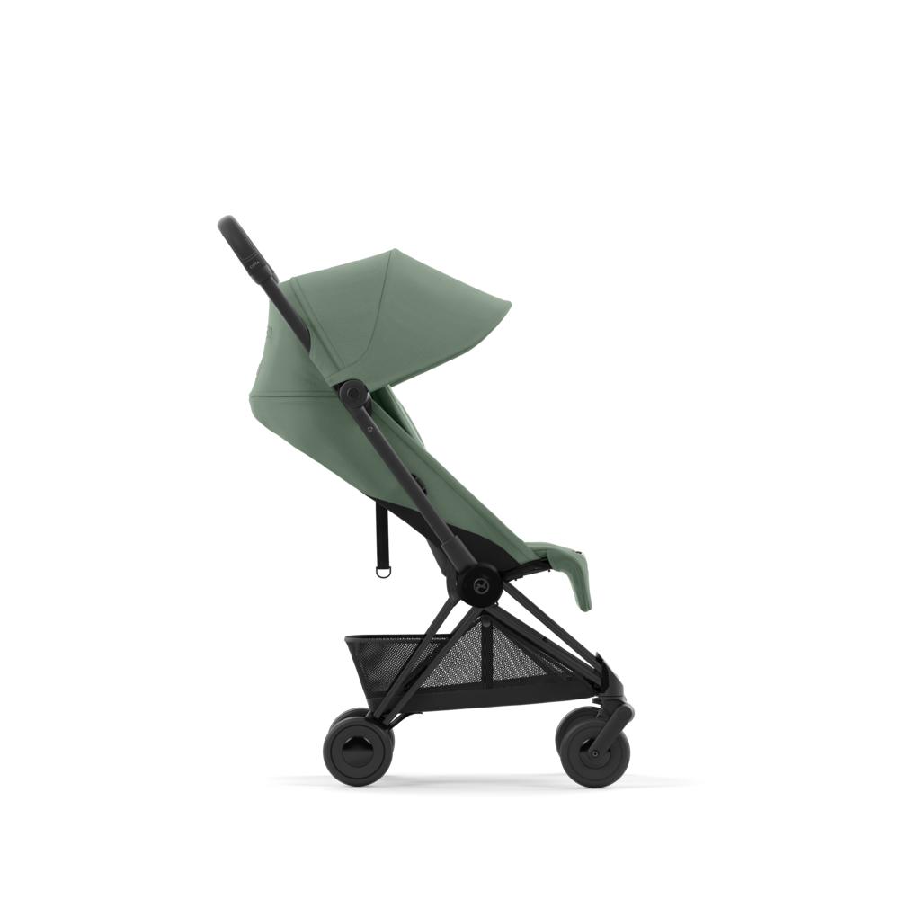 Cybex Coya Matkarattaat - Matt Black/Leaf Green