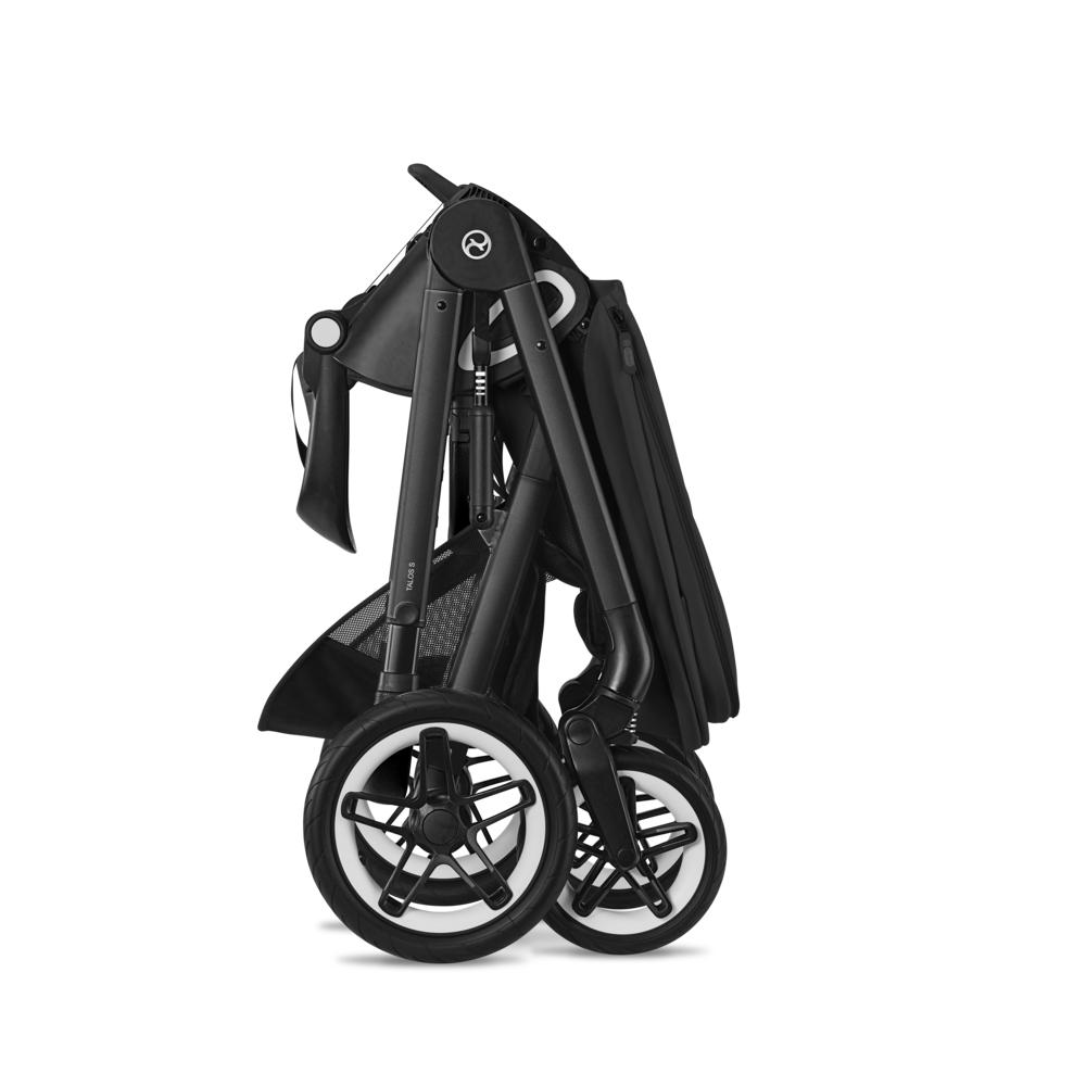 Cybex Talos S Lux Rattaat - Black/Moon Black
