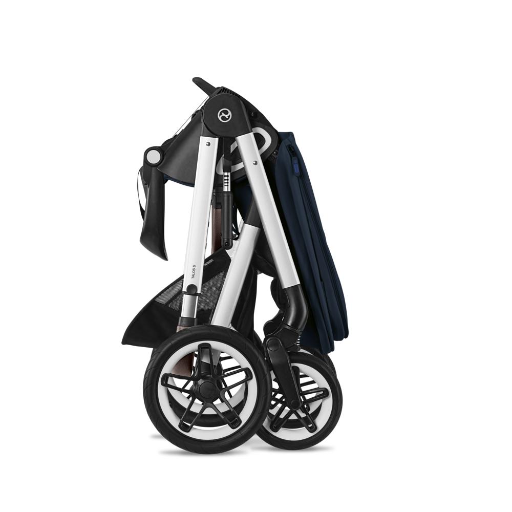 Cybex Talos S Lux Rattaat - Silver/Ocean Blue