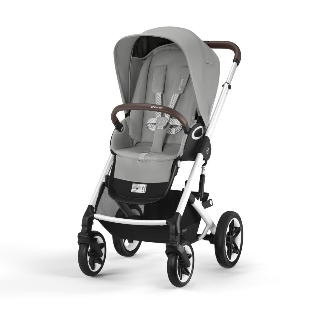 Cybex Talos S Lux Rattaat - Silver/Stone Grey