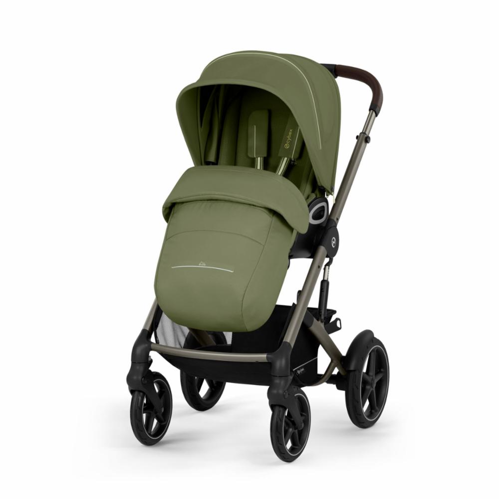 Cybex Talos S Lux 2026 Taupe - Moss Green