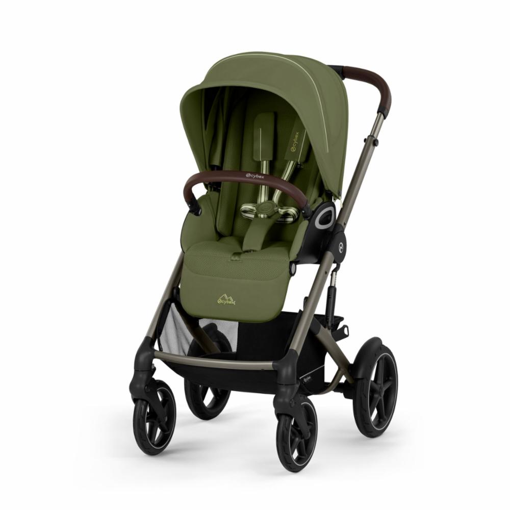 Cybex Talos S Lux 2026 Taupe - Moss Green