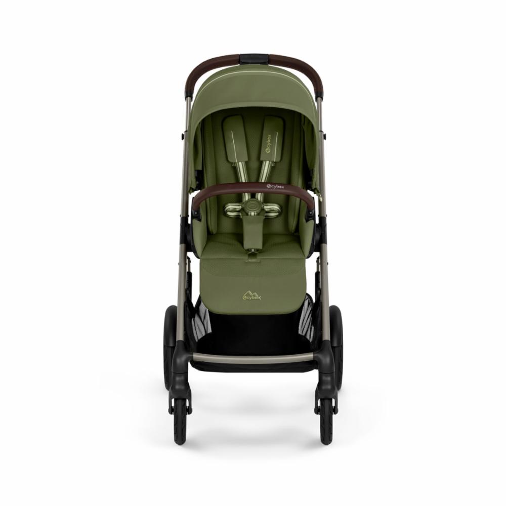 Cybex Talos S Lux 2026 Taupe - Moss Green