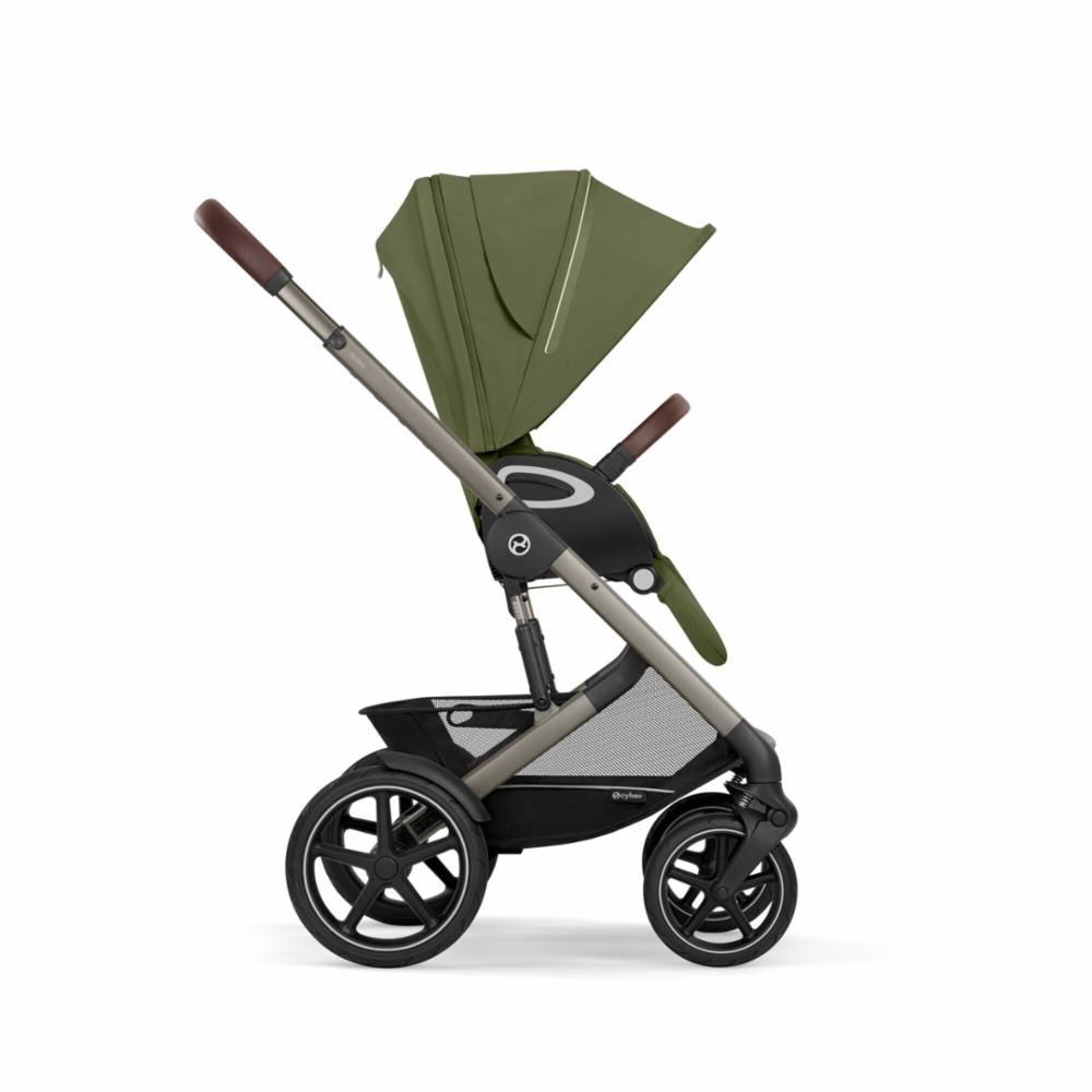 Cybex Talos S Lux 2026 Taupe - Moss Green