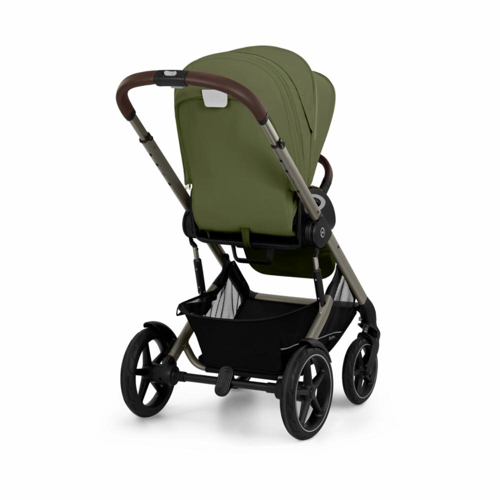 Cybex Talos S Lux 2026 Taupe - Moss Green