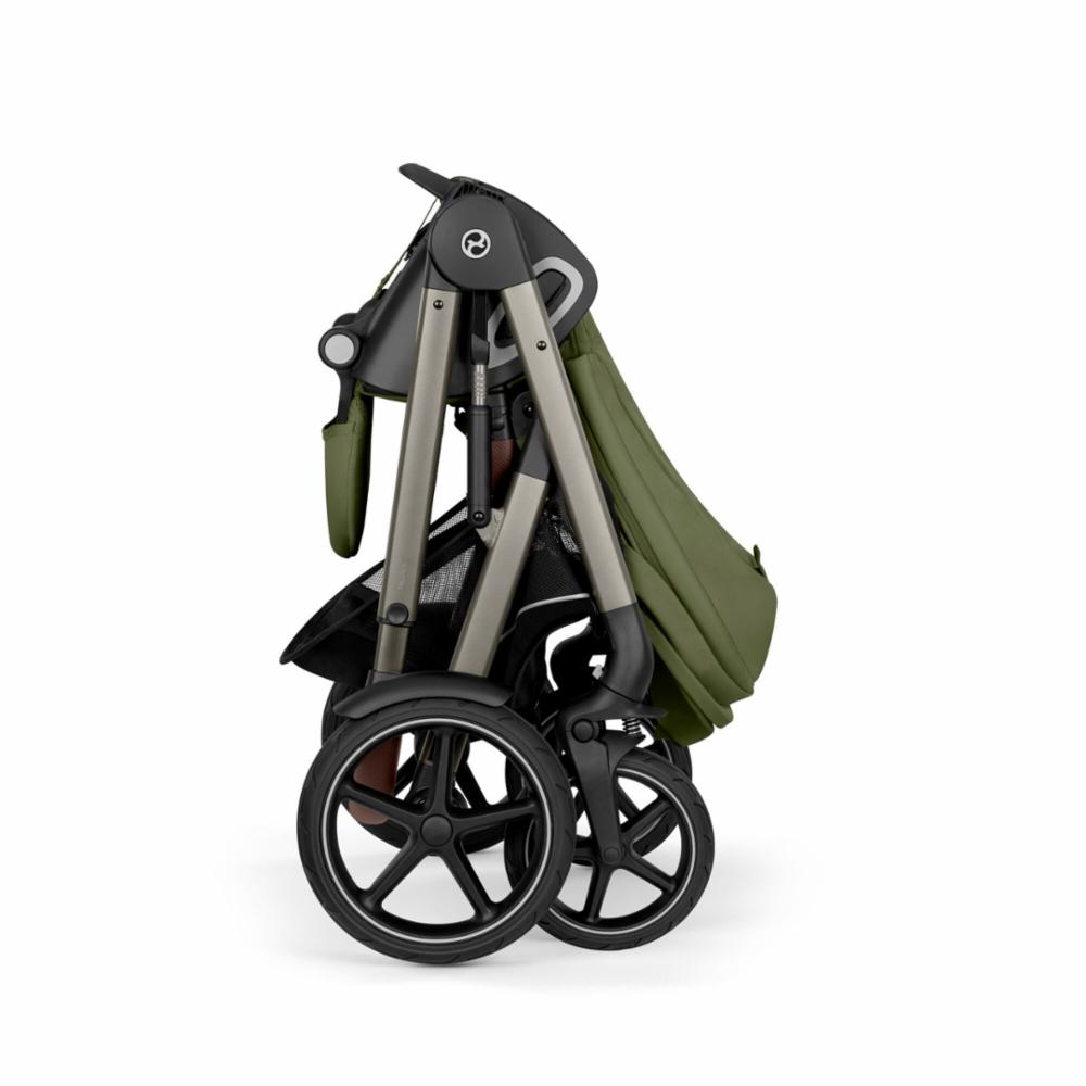 Cybex Talos S Lux 2026 Taupe - Moss Green