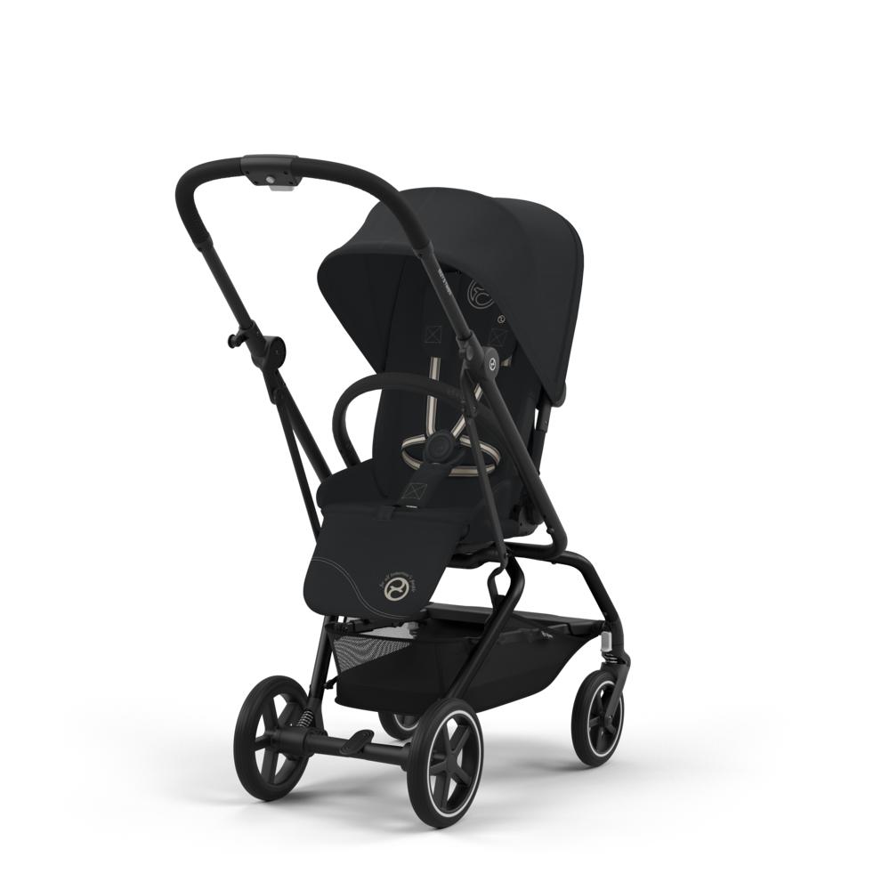 Cybex Eezy S Twist Plus 2 Matkarattaat - Black/Magic Black