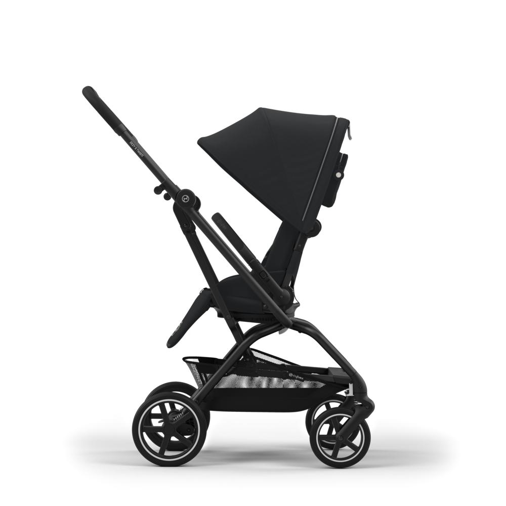 Cybex Eezy S Twist Plus 2 Matkarattaat - Black/Magic Black