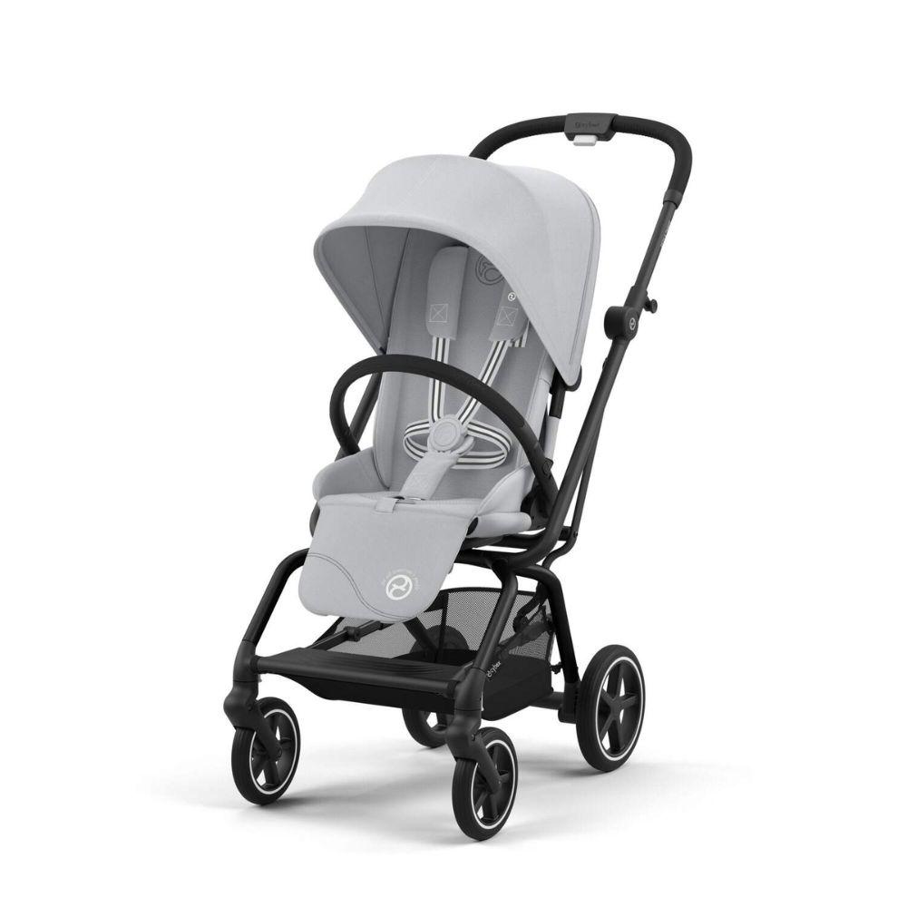 Cybex Eezy S Twist Plus 2 Matkarattaat - Black/Fog Grey