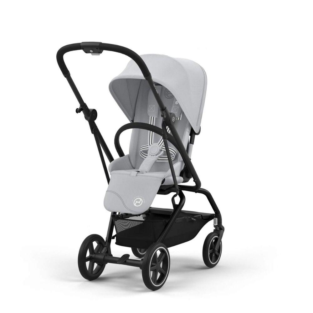 Cybex Eezy S Twist Plus 2 Matkarattaat - Black/Fog Grey