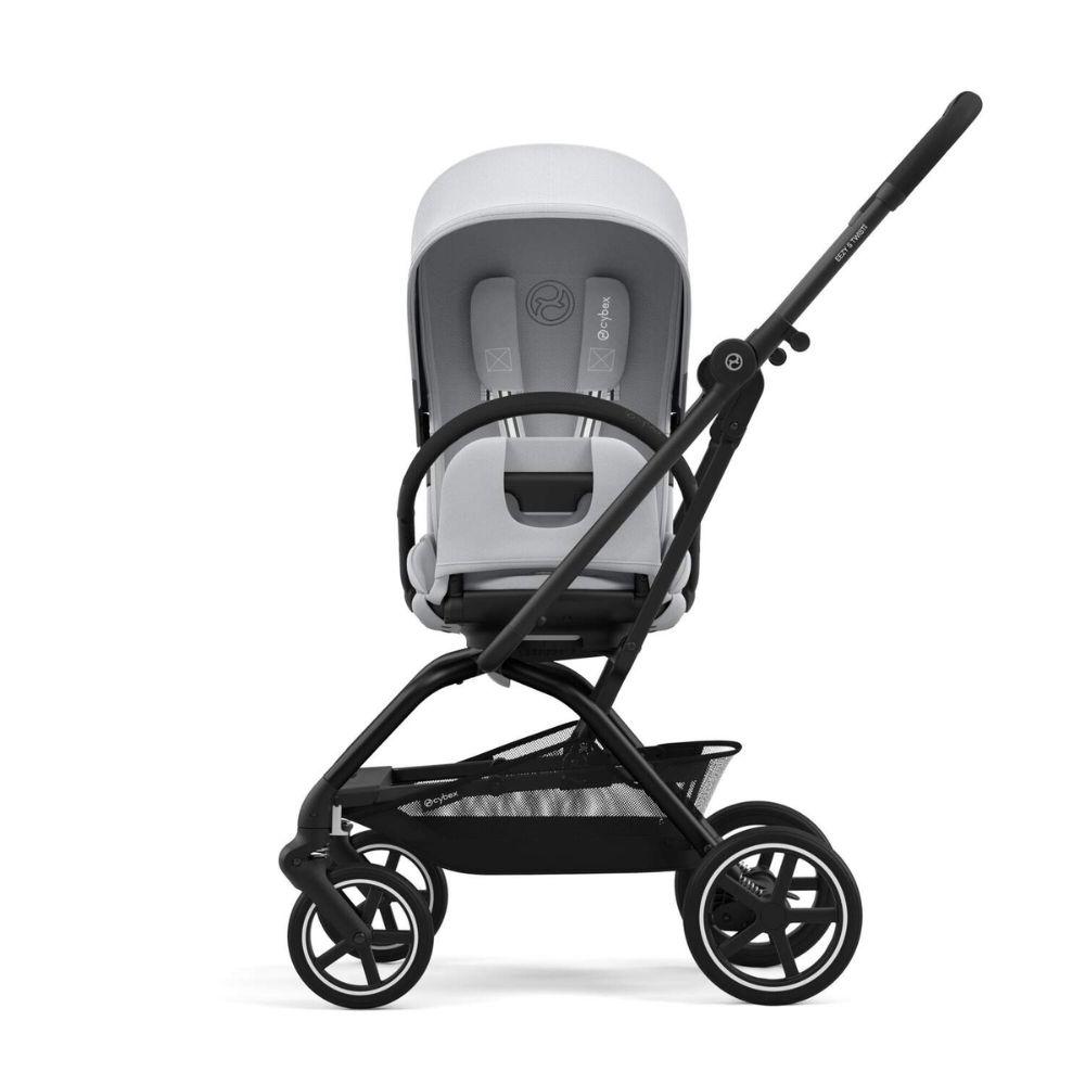 Cybex Eezy S Twist Plus 2 Matkarattaat - Black/Fog Grey