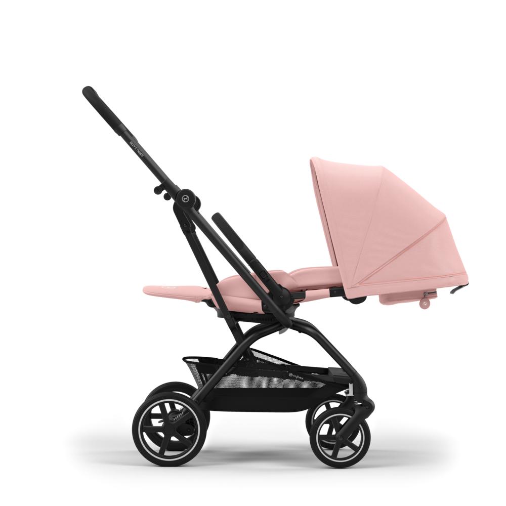 Cybex Eezy S Twist Plus 2 Matkarattaat - Black/Candy Pink