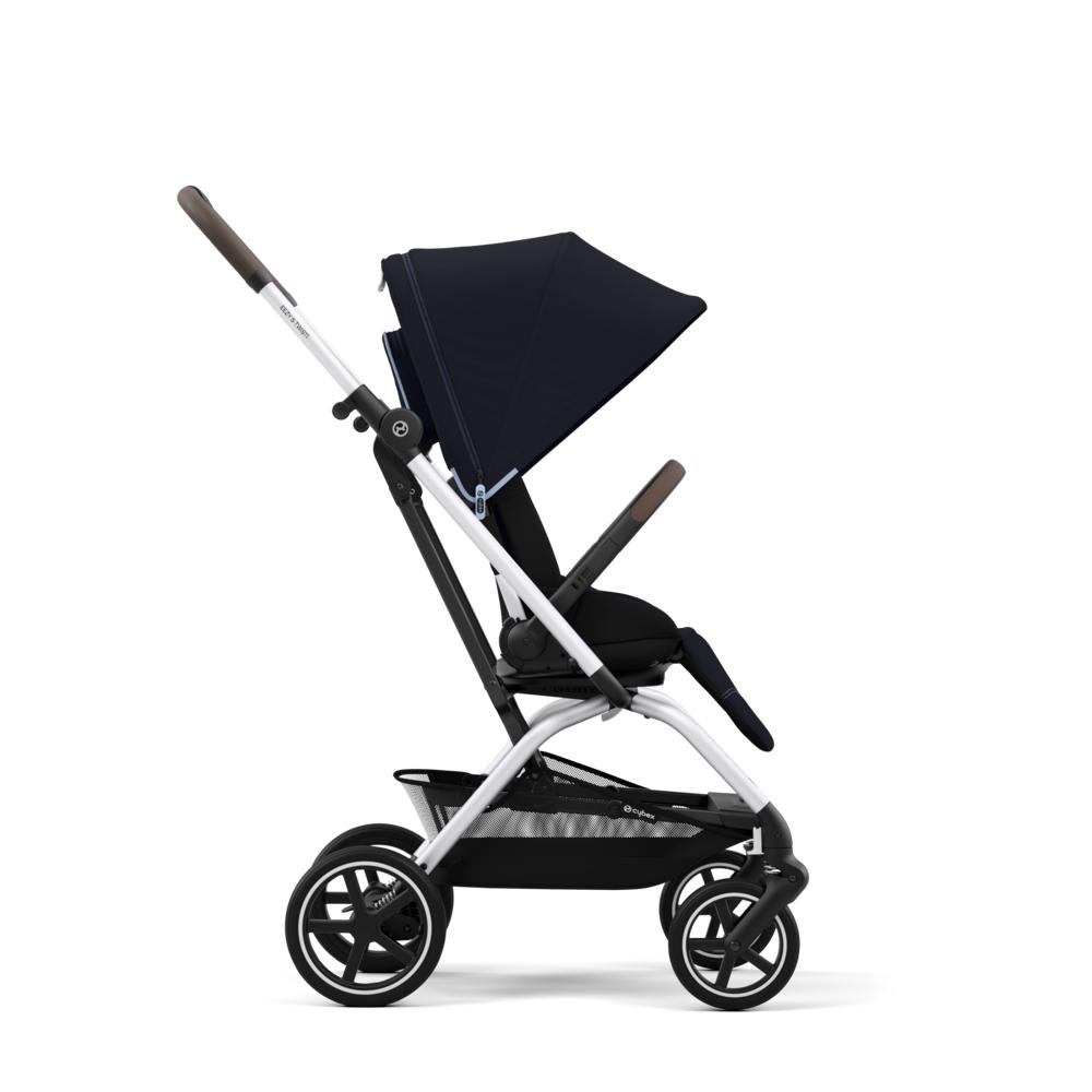 Cybex Eezy S Twist Plus 2 Matkarattaat - Silver/Ocean Blue
