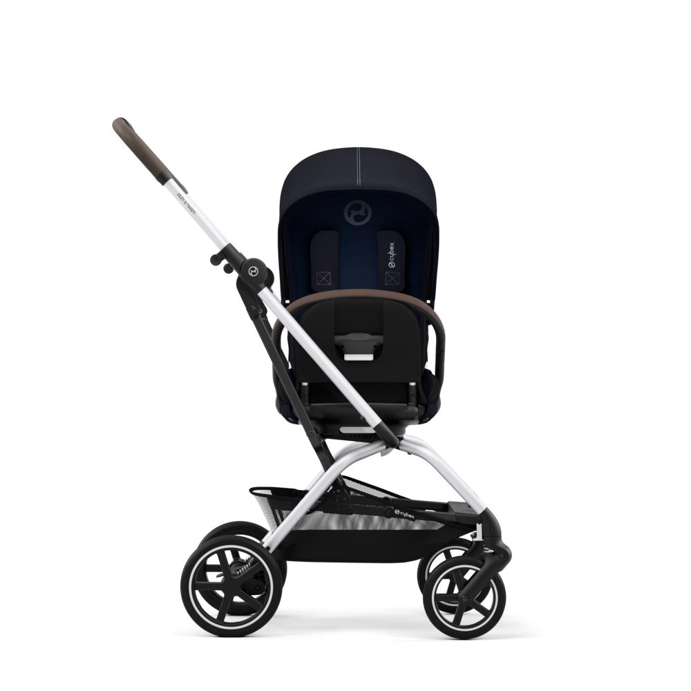 Cybex Eezy S Twist Plus 2 Matkarattaat - Silver/Ocean Blue