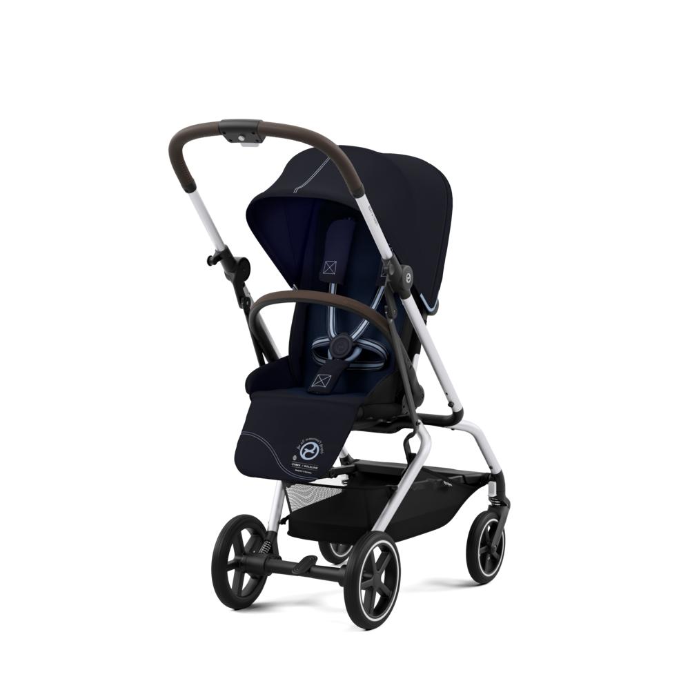 Cybex Eezy S Twist Plus 2 Matkarattaat - Silver/Ocean Blue