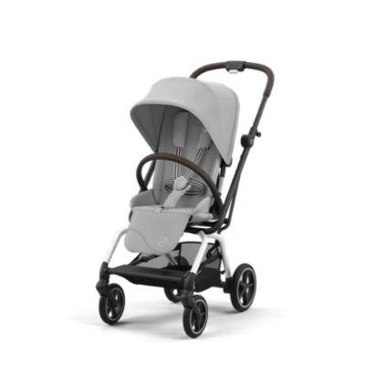Cybex Eezy S Twist Plus 2 Matkarattaat - Silver/Fog Grey