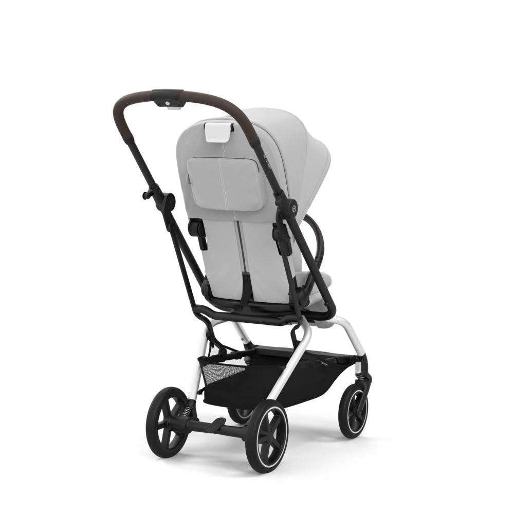 Cybex Eezy S Twist Plus 2 Matkarattaat - Silver/Fog Grey