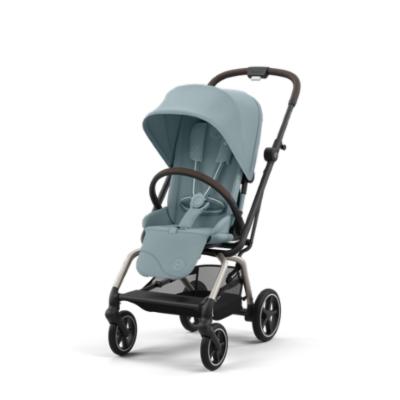 Cybex Eezy S Twist Plus 2 Matkarattaat - Taupe/Stormy Blue
