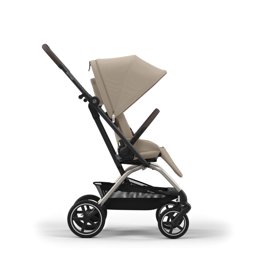 Cybex Eezy S Twist Plus 2 Matkarattaat - Taupe/Almond Beige