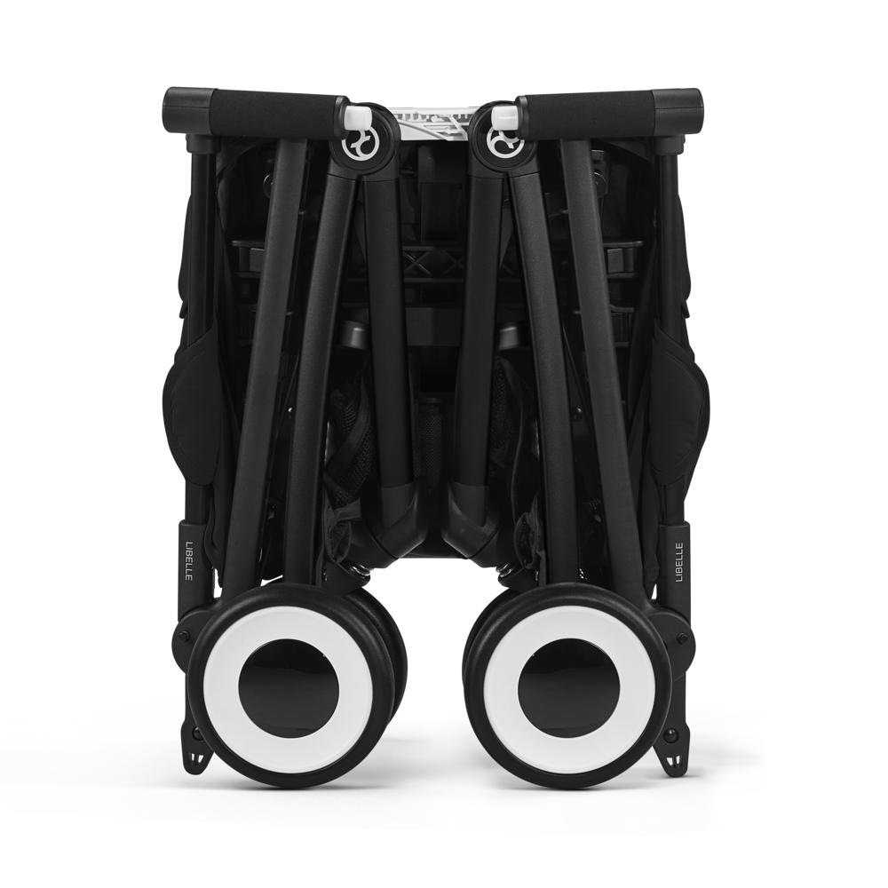 Cybex Libelle Matkarattaat - Black/Magic Black