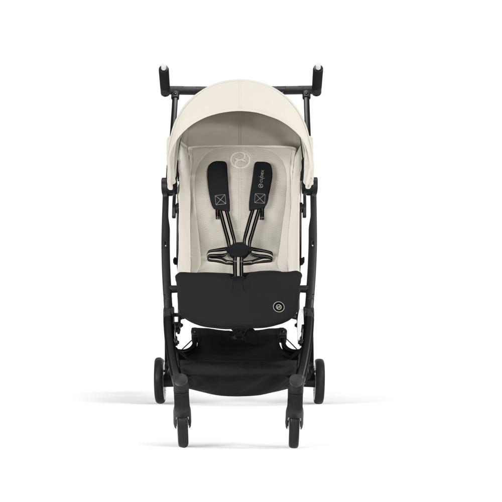 Cybex Libelle Matkarattaat - Black/Canvas White