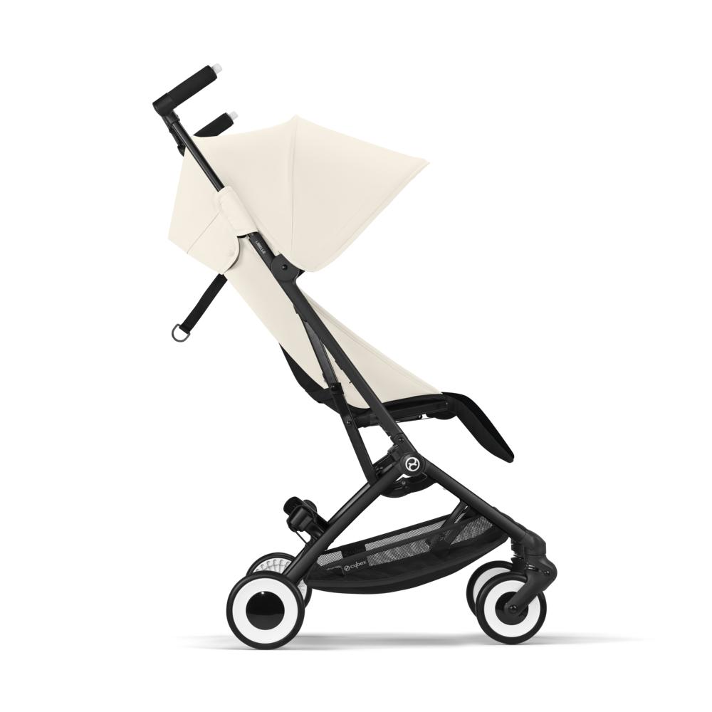 Cybex Libelle Matkarattaat - Black/Canvas White