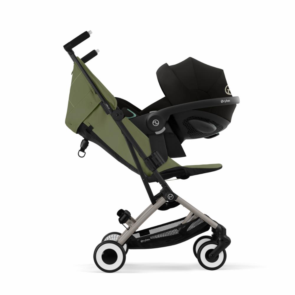 Cybex Libelle Matkarattaat -25 - Taupe/Moss Green